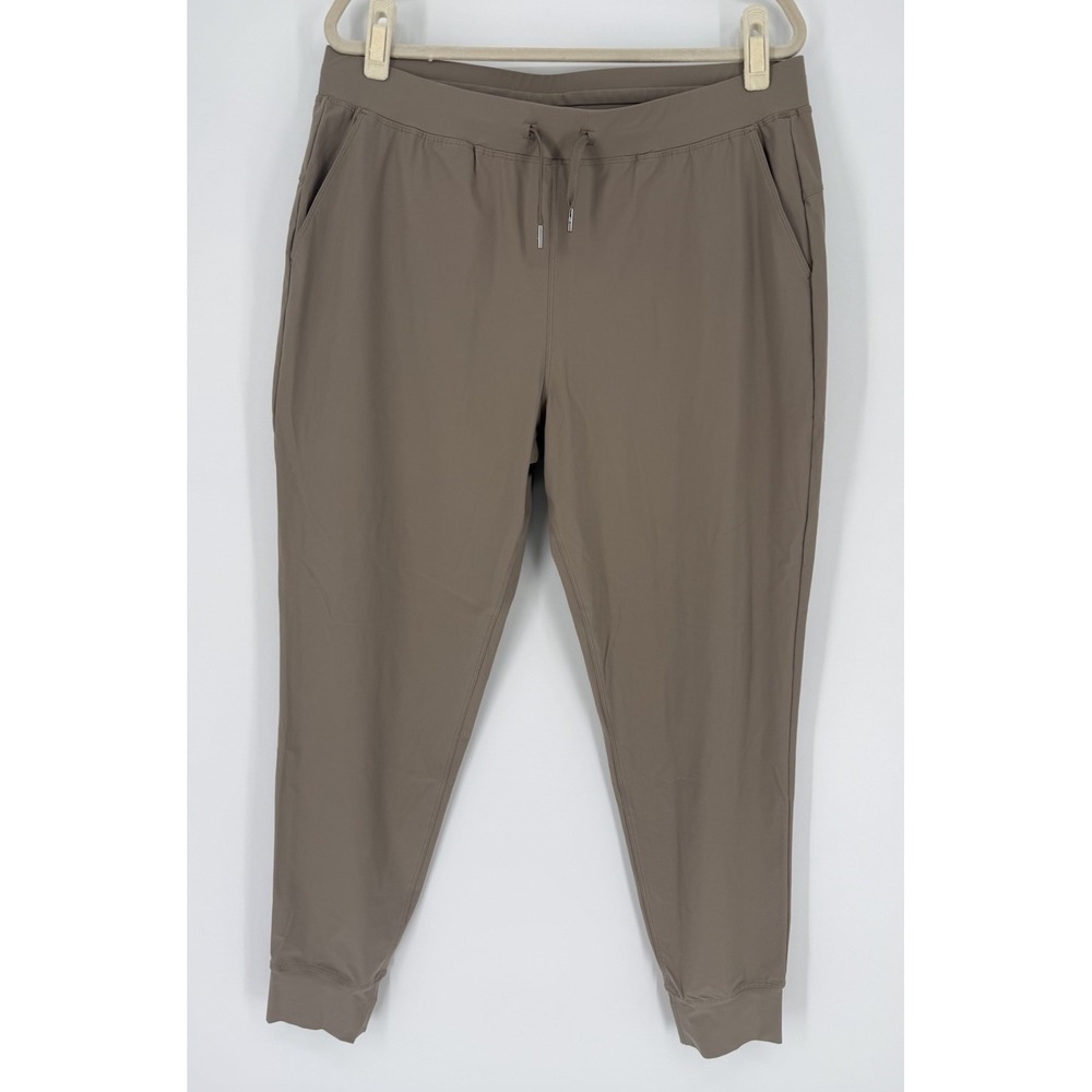 Greyson Phoenix Jogger Lightweight Stretch Athletic Comfort Tan Women's Sz Large